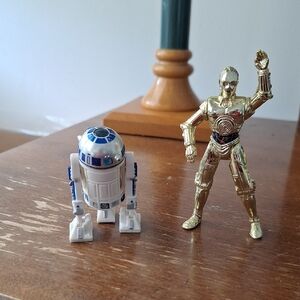 Star Wars Droid Duo Action Figures - White and Gold